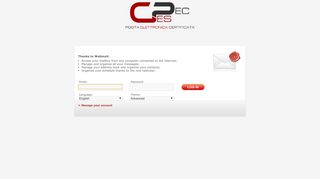 
                            8. Webmail PEC - GesPEC
