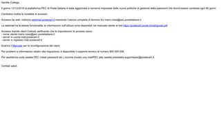 
                            5. Webmail PEC PosteItaliane