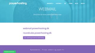 
                            1. webmail - Powerhosting ApS