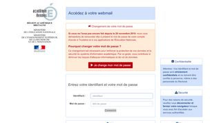 
                            4. webmail Rennes - Académie de Rennes