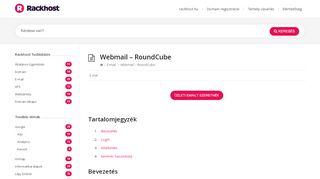 
                            9. Webmail – RoundCube – Rackhost