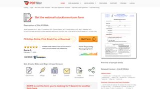 
                            10. Webmail Stocktonmricom - Fill Online, Printable, Fillable, Blank ...