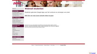 
                            4. Webmail studenten - GoGoogle Avans