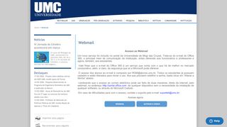 
                            1. Webmail | UMC - UMC - Universidade de Mogi das Cruzes