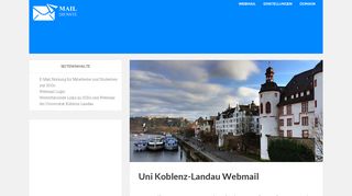 
                            8. Webmail Uni Koblenz-Landau (SOGo) - Maildienste