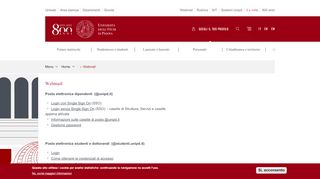 
                            2. Webmail | Università di Padova - Unipd