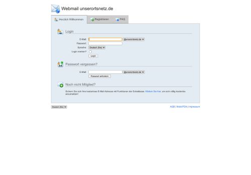 
                            4. Webmail unserortsnetz.de