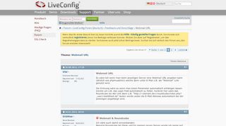 
                            6. Webmail URL - LiveConfig