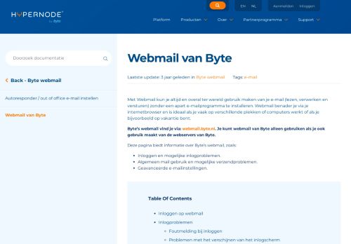 
                            2. Webmail van Byte