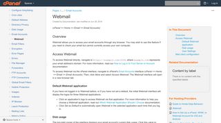 
                            12. Webmail - Version 68 Documentation - cPanel Documentation