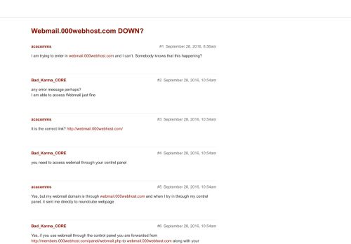 
                            6. Webmail.000webhost.com DOWN? - 000webhost forum
