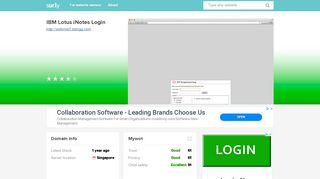 
                            3. webmail1.stengg.com - IBM Lotus iNotes Login - Webmail 1 ...