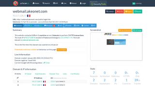 
                            8. webmail.akeonet.com - urlscan.io