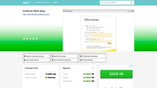 
                            5. webmail.app.lufthansa.com - Outlook Web App - Web Mail App ... - Sur.ly
