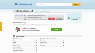 
                            10. webmail.batan.go.id @ Informe. Webmail BATANnet - Login