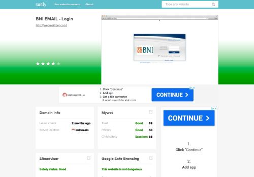 
                            8. webmail.bni.co.id - BNI EMAIL - Login - Webmail BNI - Sur.ly