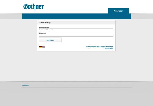 
                            13. Webmailer - Gothaer