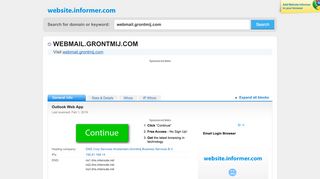 
                            6. webmail.grontmij.com at WI. Outlook Web App - Website Informer