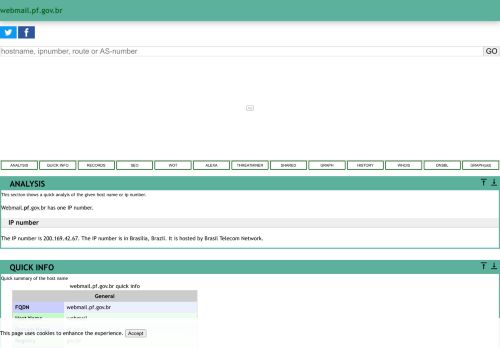 
                            10. webmail.pf.gov.br DNS Tree