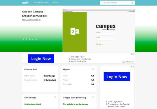 
                            6. webmail.phtg.ch - Outlook Campus KreuzlingenOutl... - Webmail Phtg