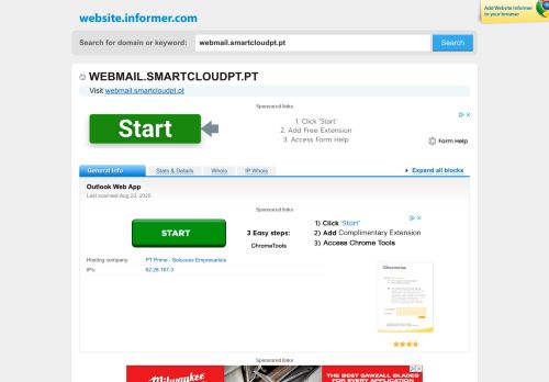 
                            11. webmail.smartcloudpt.pt at WI. Outlook Web App - Website Informer