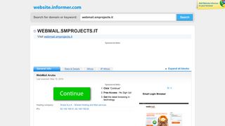 
                            7. webmail.smprojects.it at WI. Tiscali Managed Webmail - Login Page