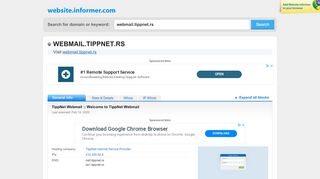 
                            9. webmail.tippnet.rs at WI. TippNet Webmail :: Welcome to TippNet ...