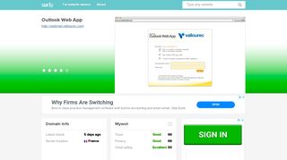 
                            8. webmail.vallourec.com - Outlook Web App - Web Mail Vallourec - Sur.ly
