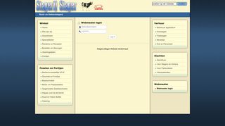 
                            8. Webmaster login - Slagerij Slager