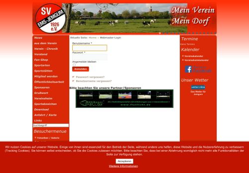 
                            11. Webmaster-Login - SV 