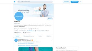 
                            8. Webnode (@webnode) | Twitter