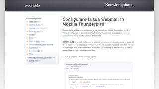 
                            4. Webnode - Configurare la tua webmail in Mozilla Thunderbird