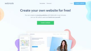 
                            6. Webnode: Create a free website easily | Free website builder
