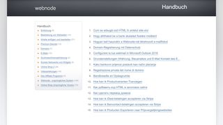 
                            3. Webnode - Handbuch