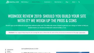 
                            7. Webnode Review: Avoid This No Adverts, Mobile-Friendly Builder ...