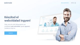 
                            2. Webnode: Weboldal készítés ingyen