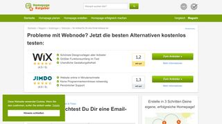 
                            9. Webnode.com: So richtest Du Dir eine Email-Adresse ein