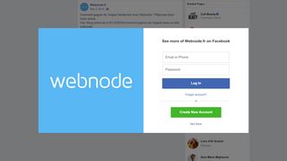 
                            7. Webnode.fr - Comment gagner de l'argent facilement avec... | Facebook