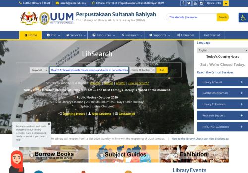 
                            4. WebOPAC-UUM - Universiti Utara Malaysia