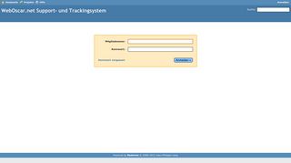 
                            9. WebOscar.net Support- und Trackingsystem
