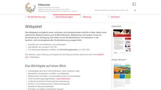 
                            4. Webpaket - Kibesuisse