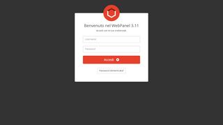 
                            3. WebPanel Login