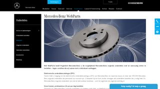 
                            6. WebParts: online Mercedes-Benz onderdelen bestellen | Hogenbirk ...
