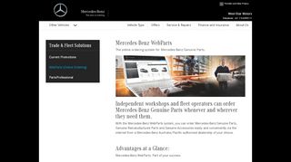 
                            13. WebParts (Online Ordering): Mercedes-Benz West-Star Motors ...