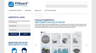 
                            3. Webportal - PVGuard