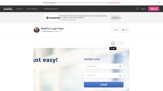 
                            12. WebPos Login Page by Asif Aleem | Dribbble | Dribbble