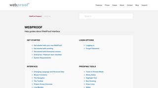 
                            3. WebProof – WebProof Support