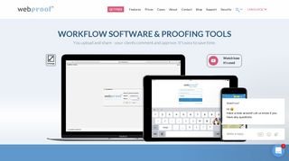 
                            5. WebProof: Workflow Software & Proofing Tools