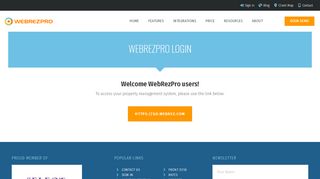 
                            6. WebRezPro Login | WebRezPro