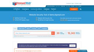 
                            10. WebScan of demo.ibpmail.com - High-Tech Bridge